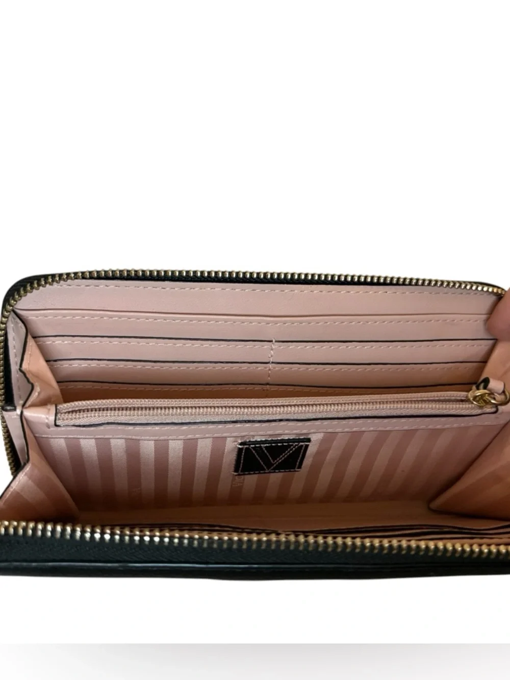 Victoria’s Secret Black Large Full Zip Wallet - Picture 7 of 8
